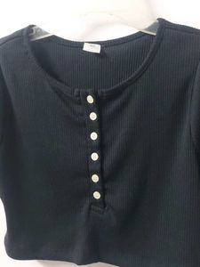 Ribbed Crop Top