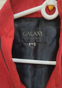 Red Galaxy Nehru Vest High Quality