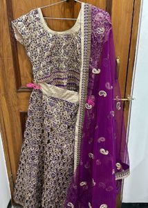 Beautiful Purple Lehenga