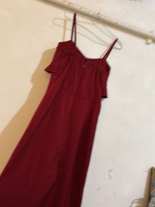 Elegant Red Jumpsuit