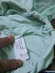 Cute Kids Outfit: Top &amp; Denim Skirt