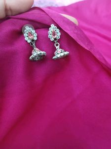 Silver ad stone Dangle Earrings 11 combo