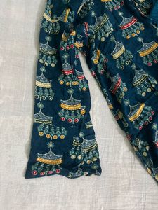 Kurta Plazo Set𐙚