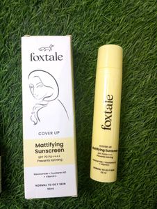 Pilgrim Vitamin C Serum &amp; Foxtale Sunscreen