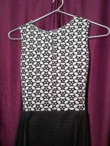 Black &amp; White Dress