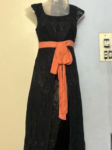 Elegant Black Lace Dress
