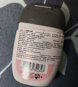 Champagne Toast Hand Cleansing Gel