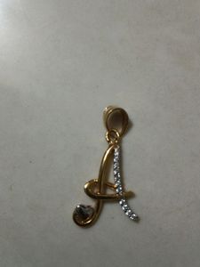 A Letter Pendant