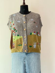 Cute Knitted Vest