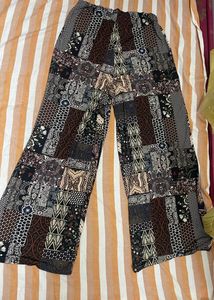 Multi Color Palazzo- Zara - Size L