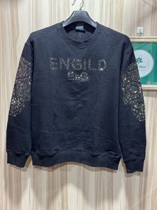 Engild E&amp;G Black Designer Korean Sweatshirt