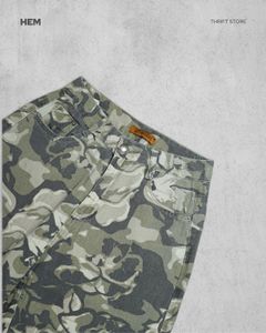 Camo Wide Leg Pants
