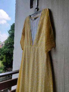 Long Yellow Dress