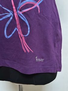 Purple Graphic T-Shirt