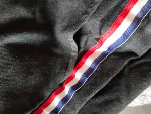 Black Stripped Trousers