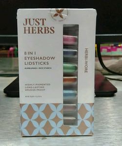Just Herbs 8 In 1 Eyeshadow Sticks