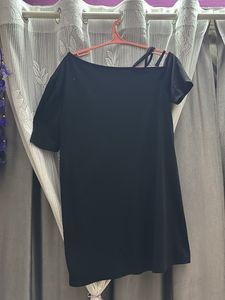 Black Asymmetric Dress