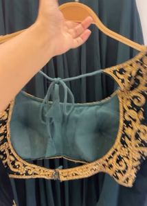 green beauty lehenga