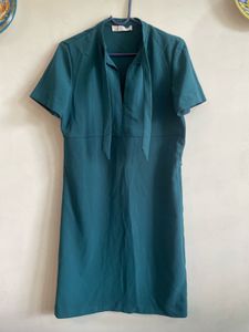 Green Collared Blouse