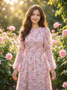 Floral Print Maxi Dress