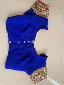 Blue Saree