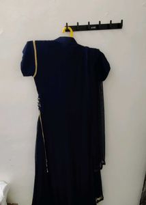 Elegant Long Anarkali/Frock With Dupatta
