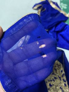 Royal Blue Beautiful Kurta With Pant N Dupatta