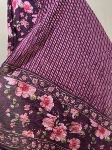 Beautiful Pure Cotton Aline Suit
