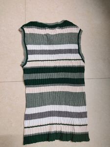 Korean Vest Crop Top