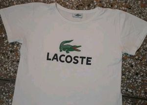 Lacoste White Tee