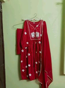 New/Unused Jaipuri Print Kurta Set