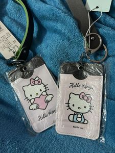 Hello Kitty Card Holder Keychain