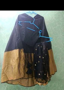 Black Lehenga Set
