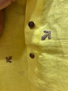 Lemon Drop Embroidered Kurta