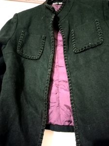 Vintage Collarless Jacket