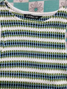 Striped Cropped Tank Top