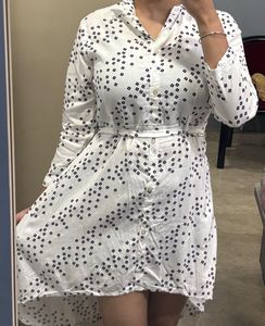 White Cotton Dress