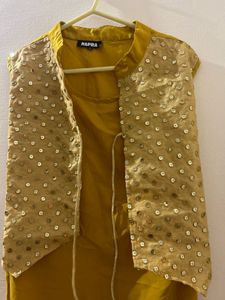 Elegant Sleeveless Kurta