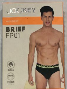 Jockey Men’s Brief – Size L 90-95 cm Black