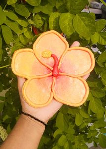 Hibiscus Clay Jewelry Tray