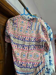 Patterned Short Sleeve Shirt