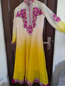 Embroidered Anarkali Kurta