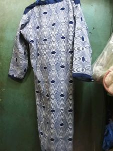 Elegant Navy Blue Kurta