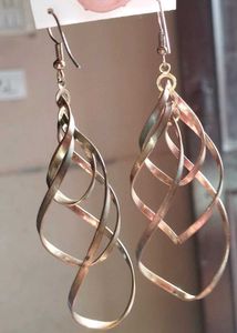 Elegant Gold Drop Earrings