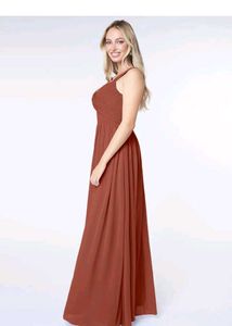 Red Heart Cutout Maxi Dress AZAZIE (A8)
