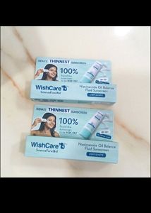 Wishcare sunscreens 2pc