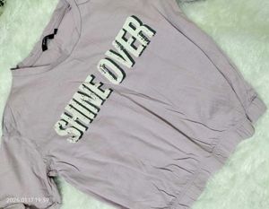 Lilac Shine Over T-Shirt