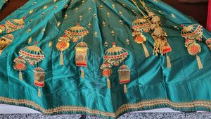 Beautiful &amp; Heavy wedding wear in Silk Girlish Leh