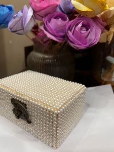 Pearl Embellished Box