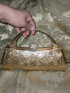 Beautiful Golden Clutch